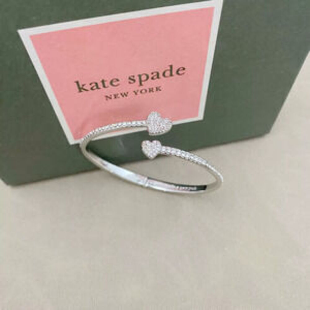 kate spade Crystal Heart Bracelet